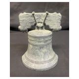 Vintage Virginia cast iron liberty bell door