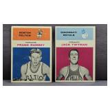2 1961 Fleer Basketball Cards #35 Frank Ramsey