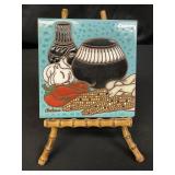 Vintage Kuhne kiln-fired tile