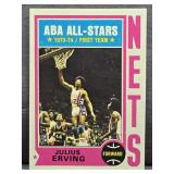1974-75 Topps #200 Julius Erving Dr J Basketball