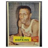 1957-58 Topps #53 Bob Hopkins Basketball Card.