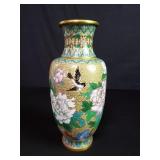 Chinese cloisonne vase