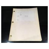Ring of Fire horror film screenplay movie script