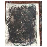 Jean Negulesco double sided serigraph