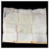 Antique Stilwell Estate signed legal document