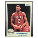 1983-84 Star #1 Julius Erving Dr. J Basketball