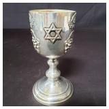 Sterling silver Kiddush cup