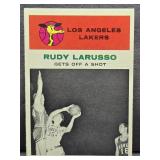 1961-62 Fleer #57 In Action Rudy Larusso