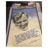 Yuri Gagarin Soviet space poster