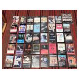 42 cassettes: Pink Floyd, Rolling Stones, FIXX,