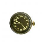 Rare vintage WWII 24 hour mini aircraft clock