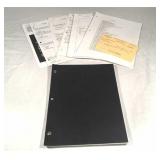 Xll (Twelve) 2008 horror film script & documents