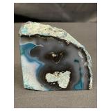 Agate geode specimen