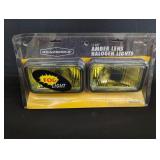 Roadshock amber lens halogen lights