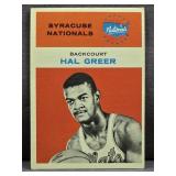 1961 Fleer #16 Hal Greer RC Rookie Basketball