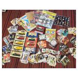 Vintage sports cards: Beatles John Lennon, pins