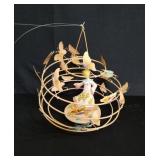 Hand painted suspension mobile