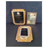 Box of awards presented to Richard Simmons