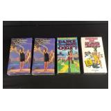 4 vintage Richard Simmons VHS tapes