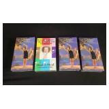 4 vintage Richard Simmons VHS tapes