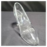 Neiman Marcus glass slipper with case