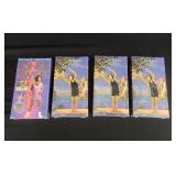 4 vintage Richard Simmons VHS tapes