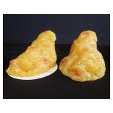 Pair of life form body fat replicas by Nasco