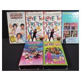 Group of Richard Simmons VHS tapes