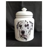 Rosalinde, Dalmatian, porcelain cookie jar