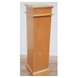 Modern maple pedestal with swivel top