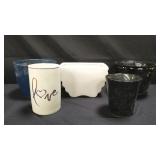 Group of flower pots