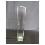 Large hand blown glass vase