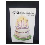 Large birthday card for Richard Simmons