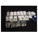 Group of Richard Simmons keychains