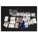 Group of Richard Simmons keychains