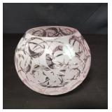 Signed and dated Michael Weems art glass vase