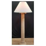 Modern ceramic column-style floor lamp