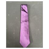 Purple Versace silk necktie