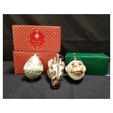 Group of Christmas ornaments
