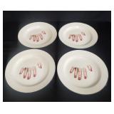 4 Seletti Toiletpaper enamel finger plates