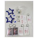 Group of Richard Simmons memorabilia, keychains