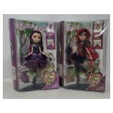 Pair of Ever After High dolls