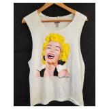 Webster signed and hand-painted Marilyn Monroe