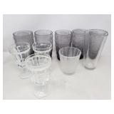 Group of assorted glassware