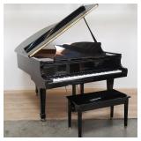 K. Kawai KG-2D lacquered baby grand piano