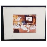 101 Dalmatians cel painting reproduction