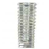 Ricci handcrafted crystal vase, Casa Collection