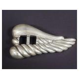 Sterling silver belt buckle B. Kieselstein-Gord