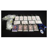 Group of Richard Simmons keychains