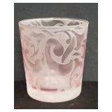 Signed etched tumbler